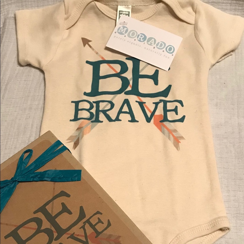 NWT Be Brave Onesie